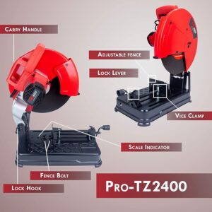 CHOP SAW PRO-TZ2400 6