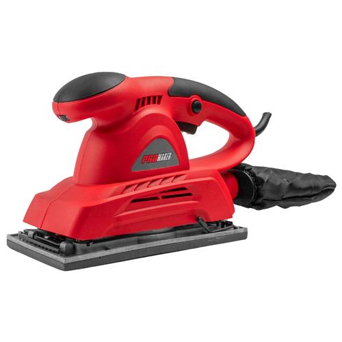 Electric sander with dust bag best sale