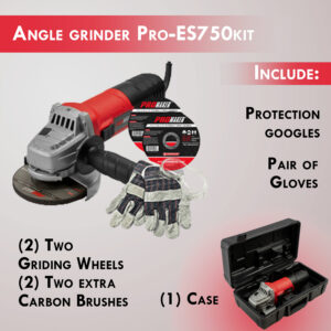 kit Angle grinder 4-inch PRO-ES750kit promaker (3)