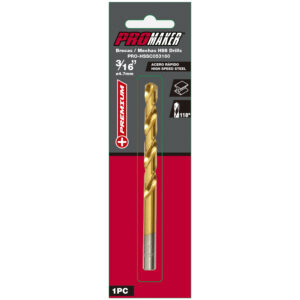 DRILL BITS 3-16 PRO-HSSC053160 PROMAKER BROCAS PARA METAL 1