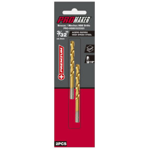 DRILL BITS 3-32 PRO-HSSC023320 PROMAKER BROCAS PARA METAL 1