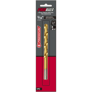 DRILL BITS 5-16 PRO-HSSC075160 PROMAKER BROCAS PARA METAL 1