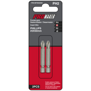 SCREWDRIVER BITS PRO-BITS032500 PROMAKER PUNTAS PARA DESTORNILLADOR 1