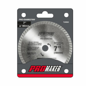 TURBO DIAMOND BLADE PRO-DIAM027000 DISCO DIAMANTADO CONTINUO PROMAKER 2