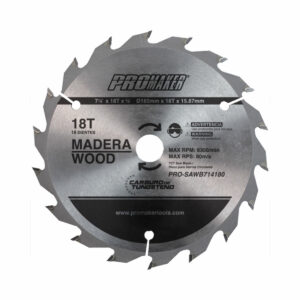 WOOD CUTS WHEEL PRO-SAWB714180 DISCO PARA CORTAR MADERA PROMAKER 1