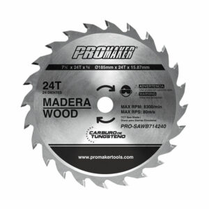 WOOD CUTS WHEEL PRO-SAWB714240 DISCO PARA CORTAR MADERA PROMAKER 1