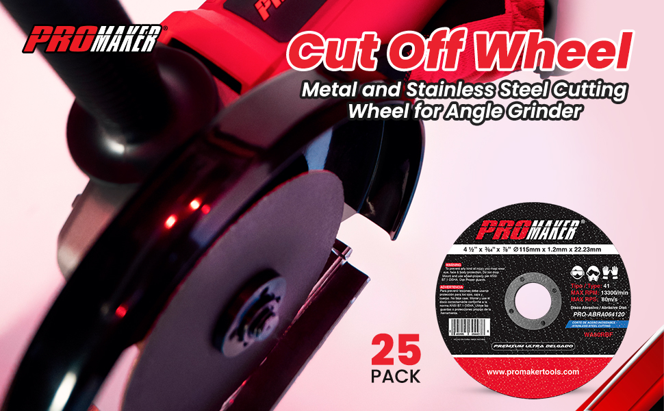 CUTTING ABRASIVE DISC 4 ABRA014120 PROMAKER PREMIUM 1