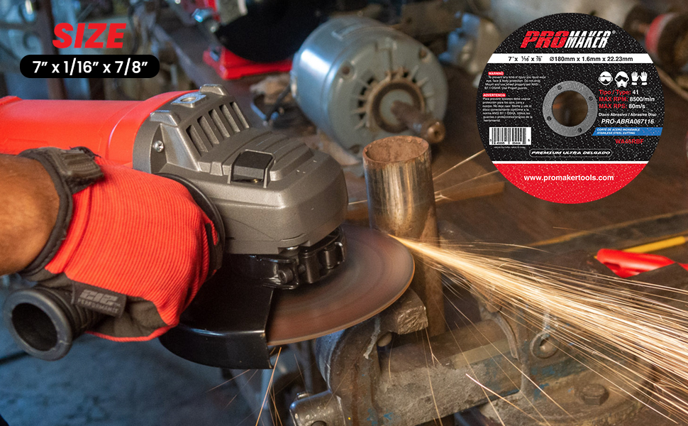 CUTTING ABRASIVE DISC 7 ABRA017116 PROMAKER PREMIUM 4
