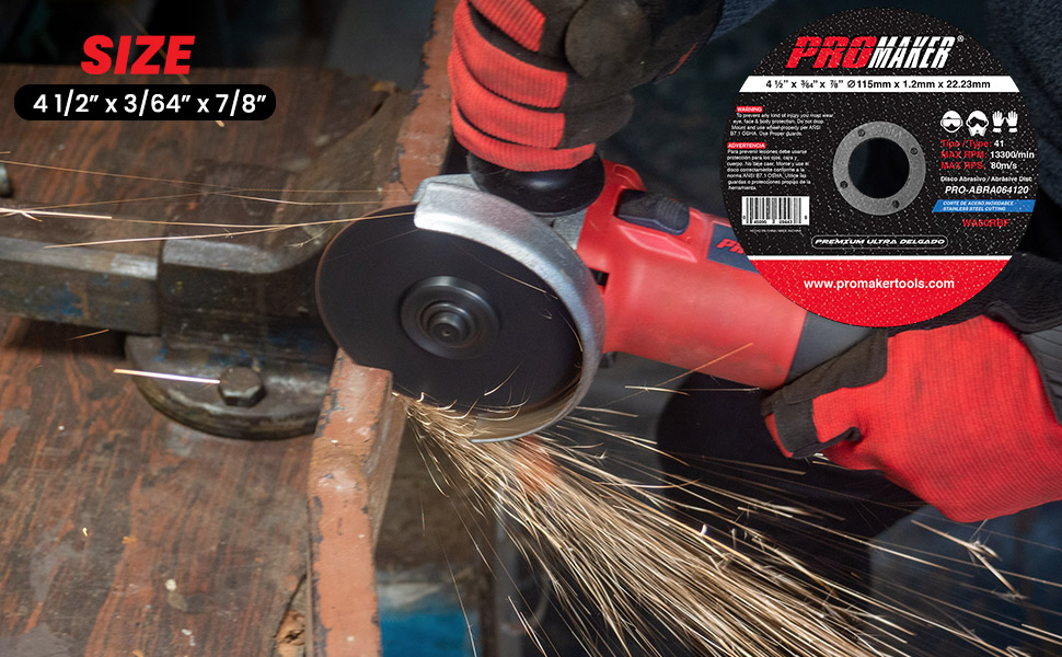 CUTTING ABRASIVE DISC 4 ABRA014120 PROMAKER PREMIUM 4