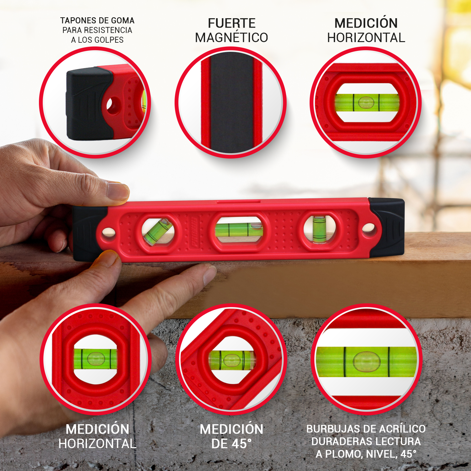 Imagen Producto TOP PRO-NV201 PROMAKER NIVEL TORPEDO (1500 x 1500) 2 Imagen Producto TOP PRO-NV201 PROMAKER NIVEL TORPEDO (1500 x 1500) 2