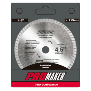 TURBO DIAMOND BLADE 4 PRO-DIAM024500 DISCO DIAMANTADO RANURADO