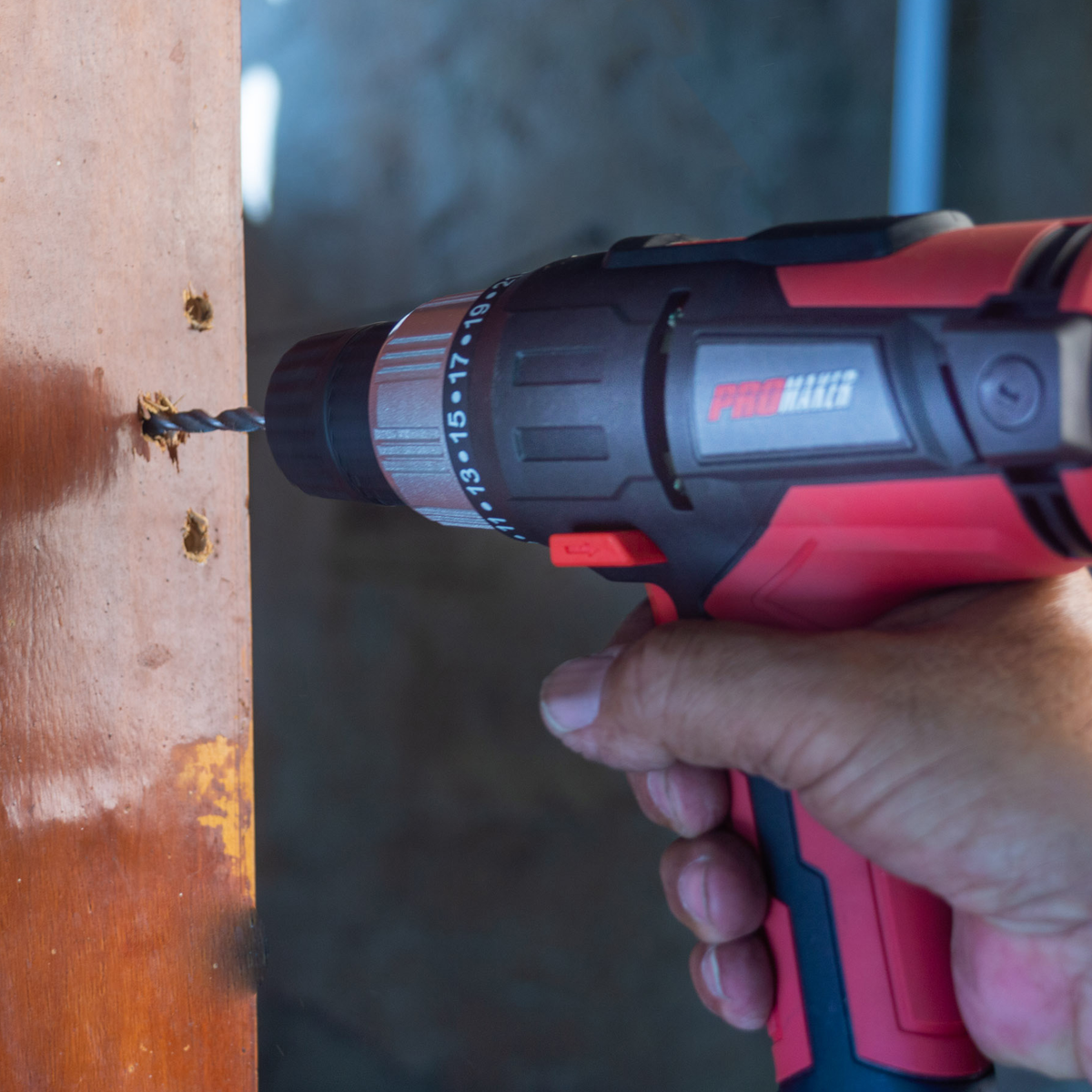 CORDED DRILL DRIVE PRO-TR300 PROMAKER TALADRO DESTORNILLADOR 2 CORDED DRILL DRIVE PRO-TR300 PROMAKER TALADRO DESTORNILLADOR 2