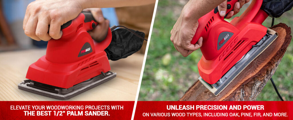 PREMIUM PALM SANDER PRO-LO300KIT PROMAKER 6
